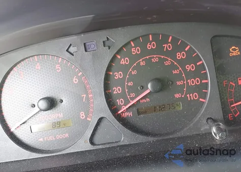 2001 Toyota Corolla S из США, поврежденный, VIN 2T1BR12E11C494695